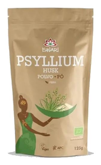 Pysilium Pó Fibra Bio 125G Iswari