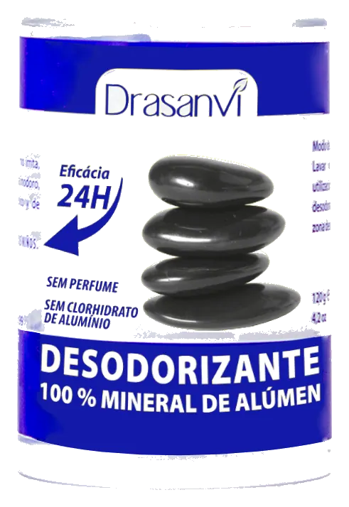 Desodorizante Mineral Alúmen 120g Drasanvi 12