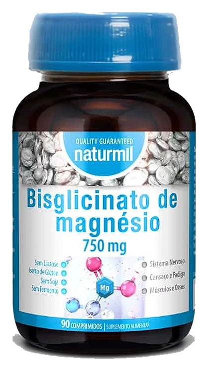 Magnesio Bisglicinato 750mg 90comp Naturmil