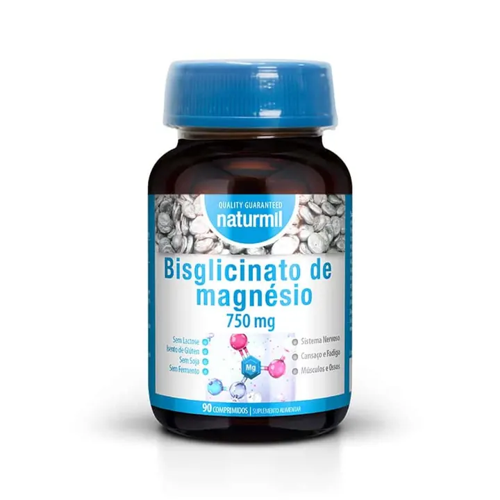 Magnesio Bisglicinato 750mg 90comp Naturmil