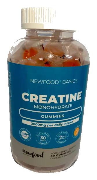 Creatina Monohidratade 60 Gummies Newfood