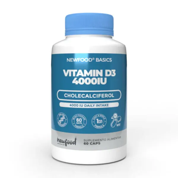 Vitamina D3 4000UI 60caps NewFood