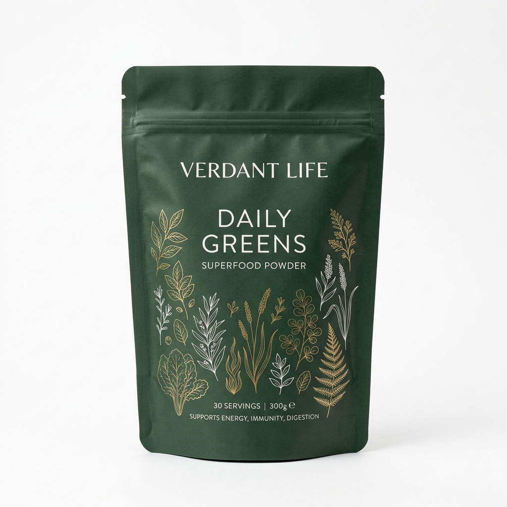 Daily Greens e superalimentos