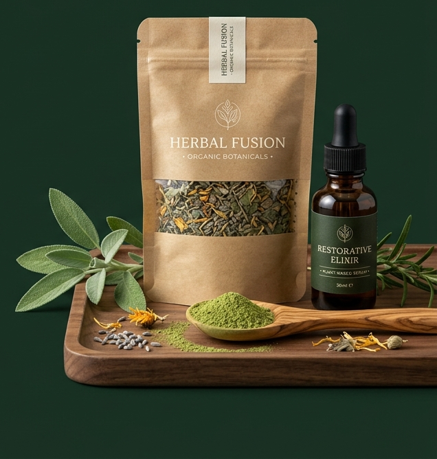Produtos botânicos a ervanária